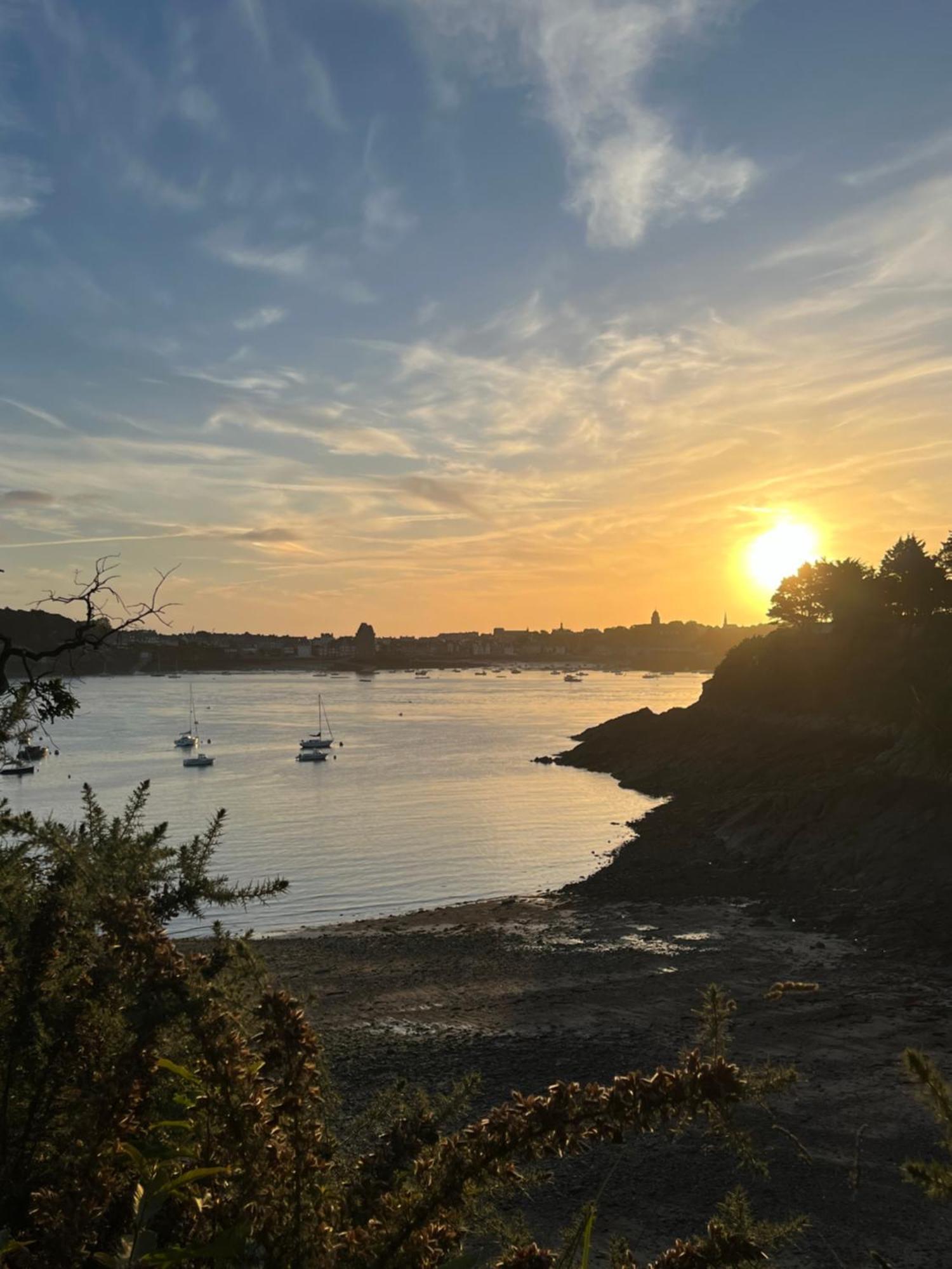 Jolie Maison Bord De Mer Dinard Bagian luar foto